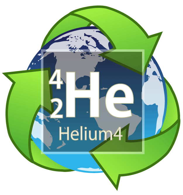 We are recycling Helium 4 gas.