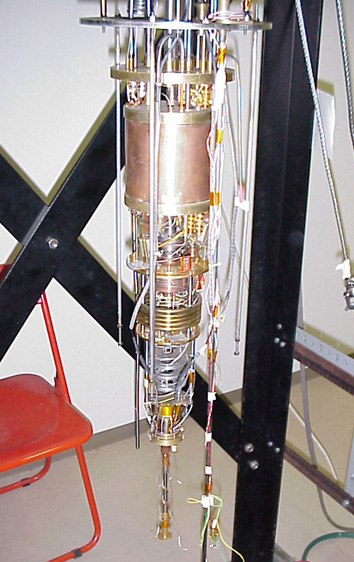 Inside of Dilution Fridge